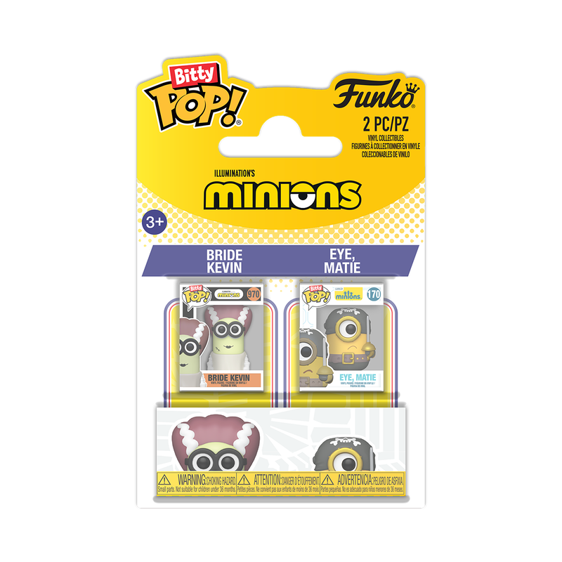 Bitty Pop! Movies: Minions - Kevin, Mel 2Pk