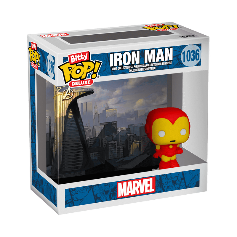 Bitty Pop Deluxe! Marvel: Iron Man (Avenger Tower)
