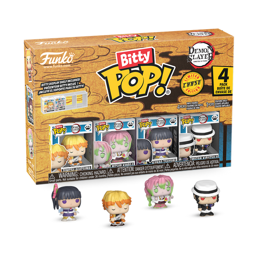 Bitty Pop! Animation: Demon Slayer - Zenitsu 4Pk