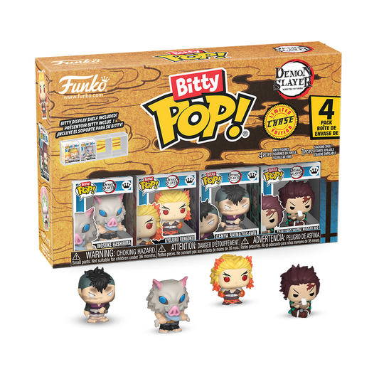 Bitty Pop! Animation: Demon Slayer - Inosuke 4Pk