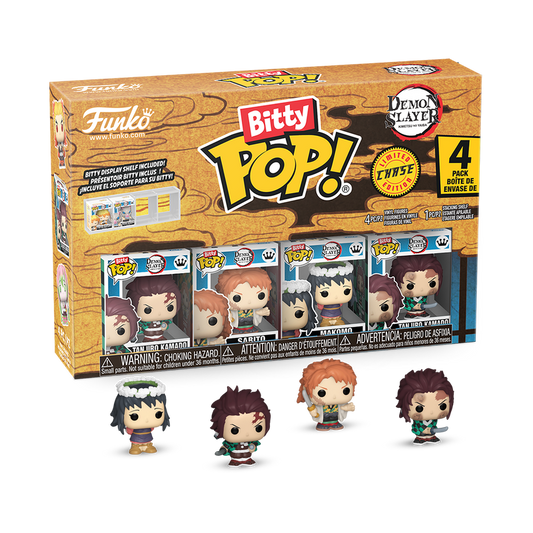 Bitty Pop! Animation: Demon Slayer - Tanjiro 4Pk