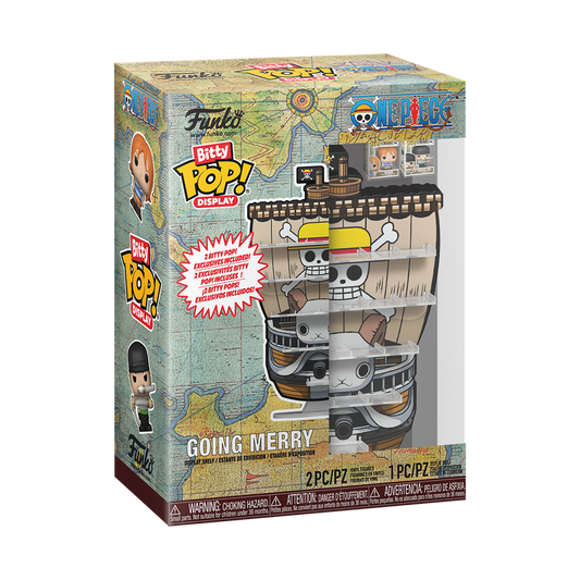 Bitty Pop! Display: Animation One Piece - Going Merry