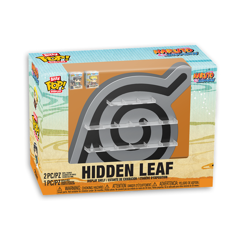 Bitty Pop! Display: Animation Naruto - Hidden Leaf
