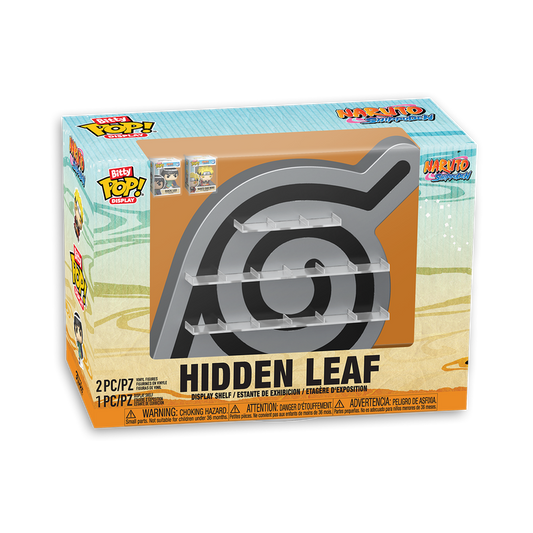 Bitty Pop! Display: Animation Naruto - Hidden Leaf