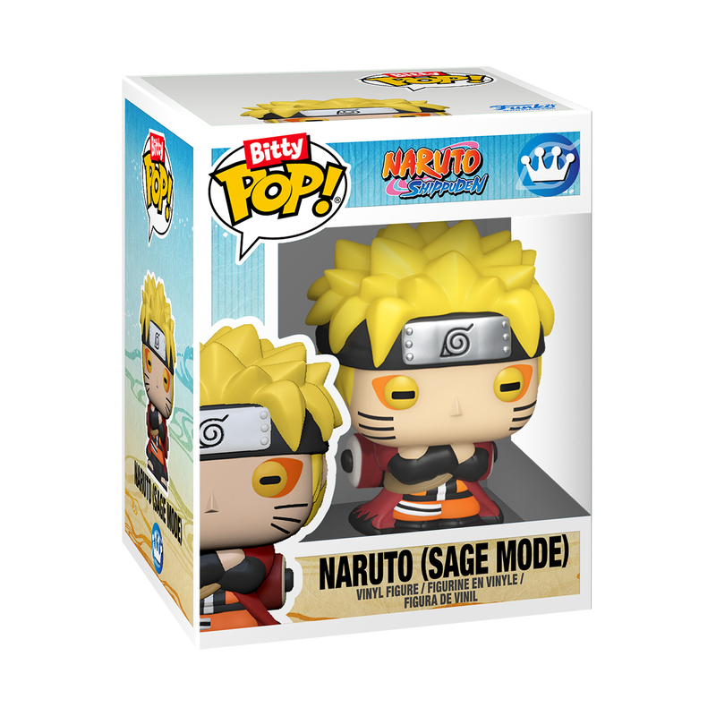 Bitty Pop! Display: Animation Naruto - Hidden Leaf