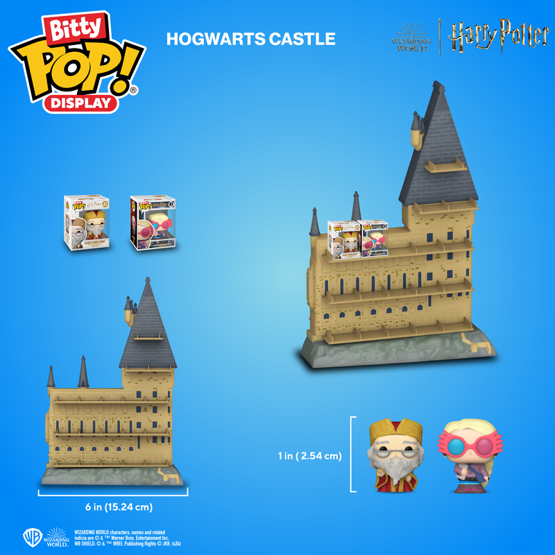 Bitty Pop! Display: Hogwarts Castle
