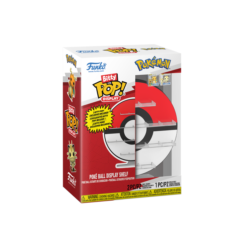 Bitty Pop! Display: Games Pokemon - Poke Ball