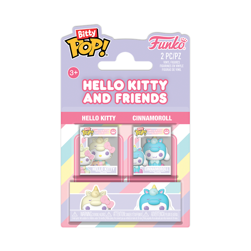 Bitty Pop! Animation: Sanrio - Hello Kitty and Cinnamonroll 2pk