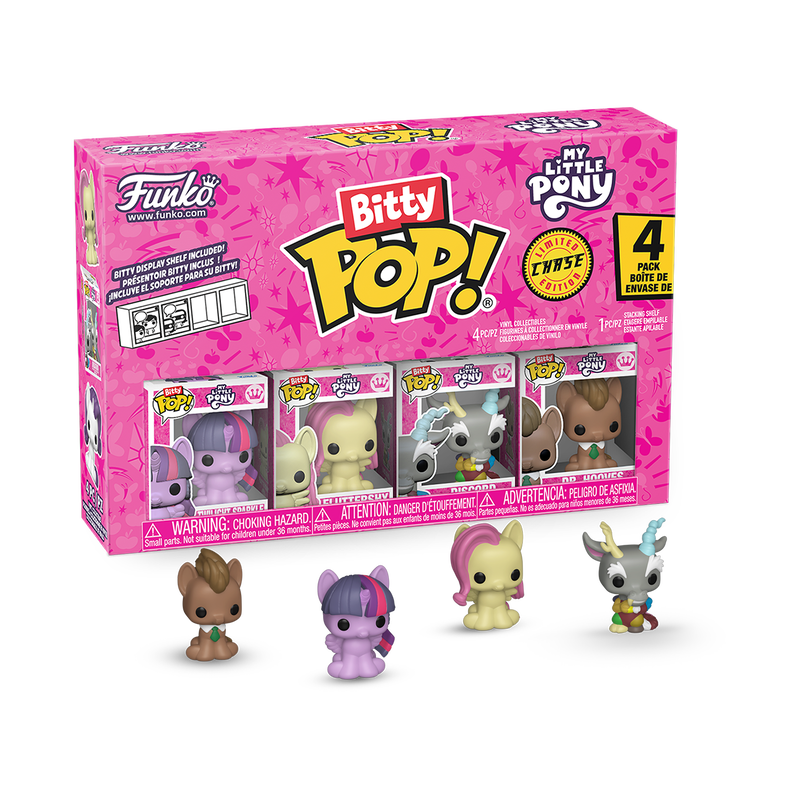Bitty Pop! Animation: My Little Pony - Twiglight Sparkle 4Pk