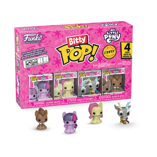 Bitty Pop! Animation: My Little Pony - Twiglight Sparkle 4Pk