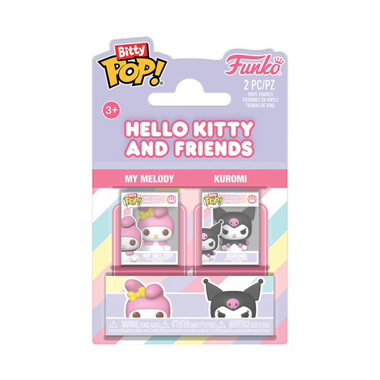 Bitty Pop! Animation: Sanrio - My Melody and Kuromi 2pk