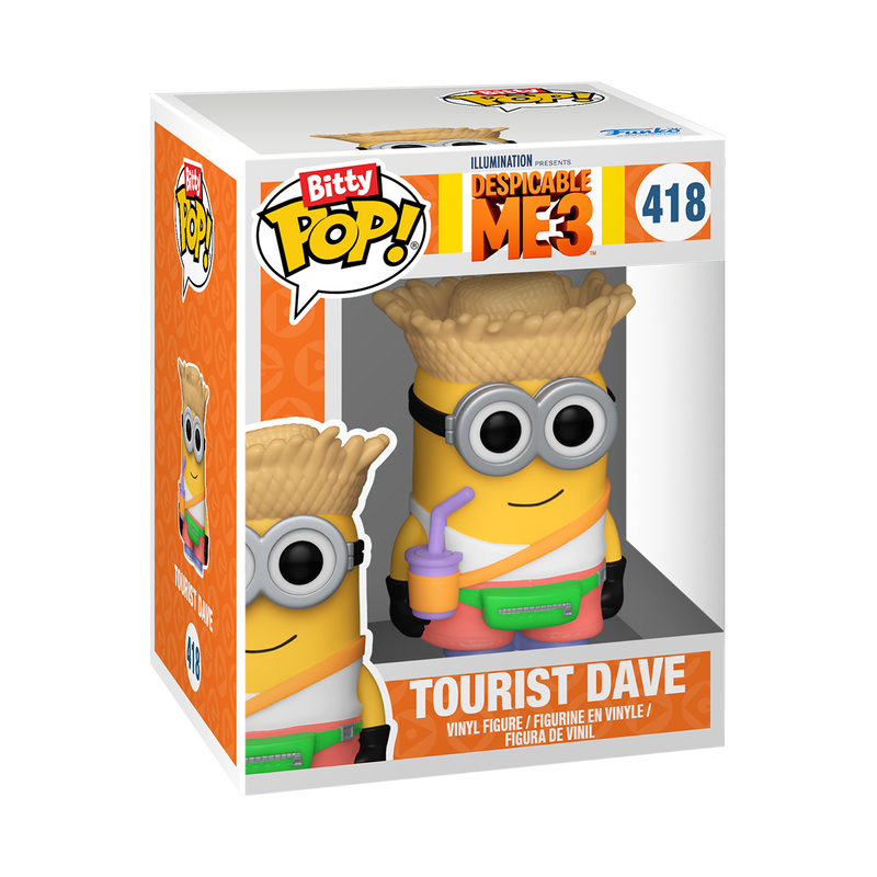 Bitty Pop! Movies: Minions - Bob, Dave 2Pk