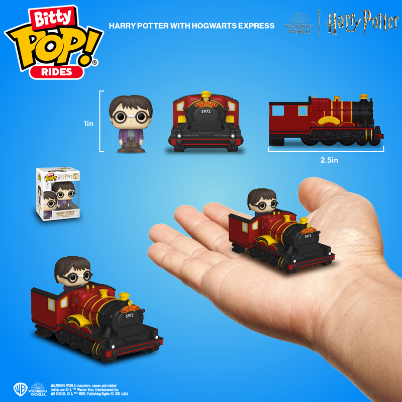 Bitty Pop Rides! Movies: Harry Potter - Harry with Hogwarts Express