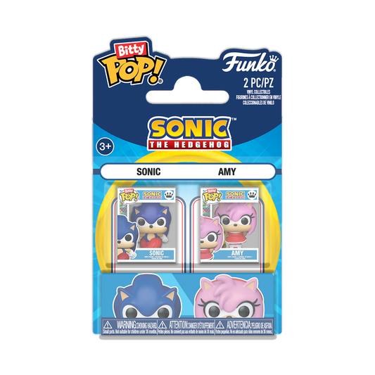 Bitty Pop! Games: Sonic - Sonic & Amy Rose 2Pk