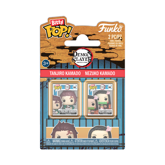 Bitty Pop! Animation: Demon Slayer - Tanjiro & Nezuko 2Pk