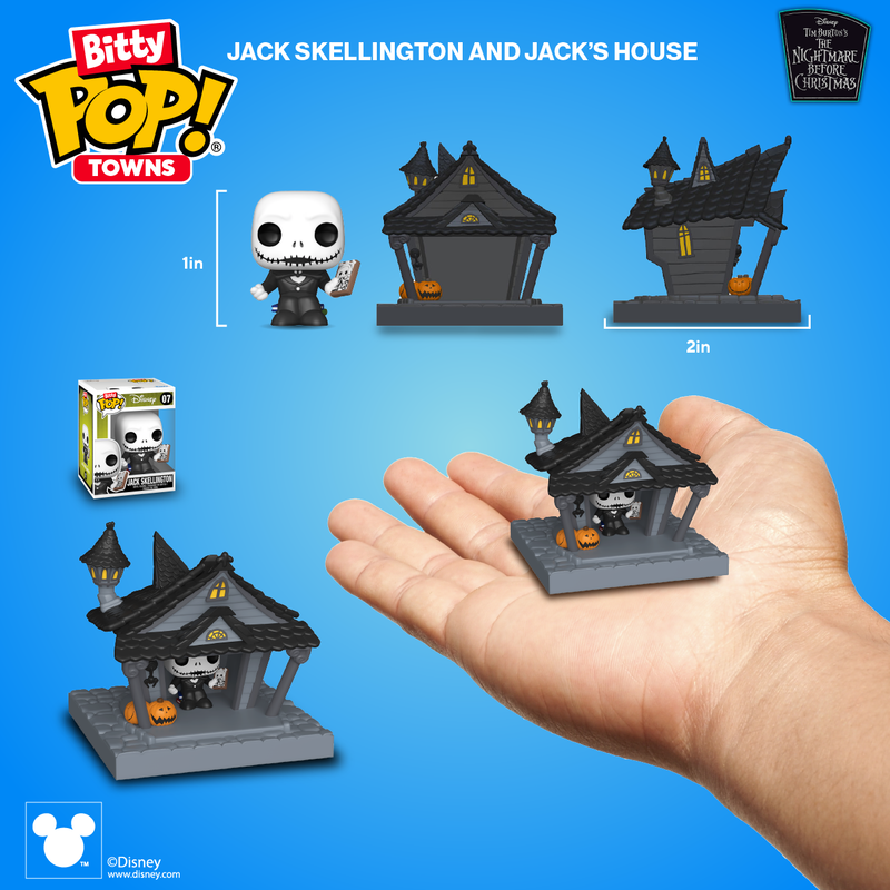 Bitty Pop Town! Disney: The Nightmare Before Christmas - Jack at Home
