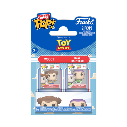 Bitty Pop! Disney: Toy Story - Woody & Buzz 2Pk