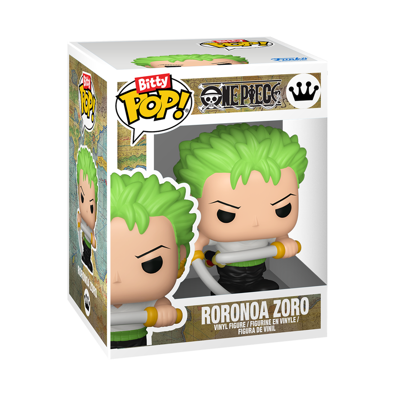 Bitty Pop! Animation: One Piece - Zoro & Sanji 2Pk