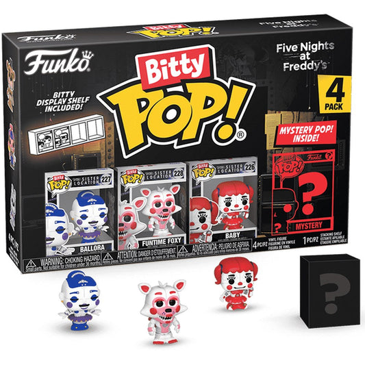 [PRE-ORDER]Bitty Pop! Games: Five Nights at Freddy's - Ballora 4pk