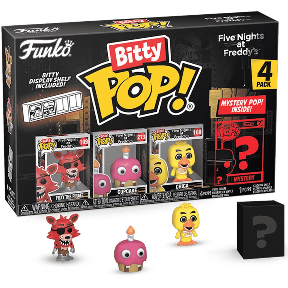 [PRE-ORDER]Bitty Pop! Games: Five Nights at Freddy's - Foxy 4pk