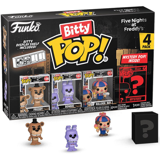 [PRE-ORDER]Bitty Pop! Games: Five Nights at Freddy's - Freddy 4pk