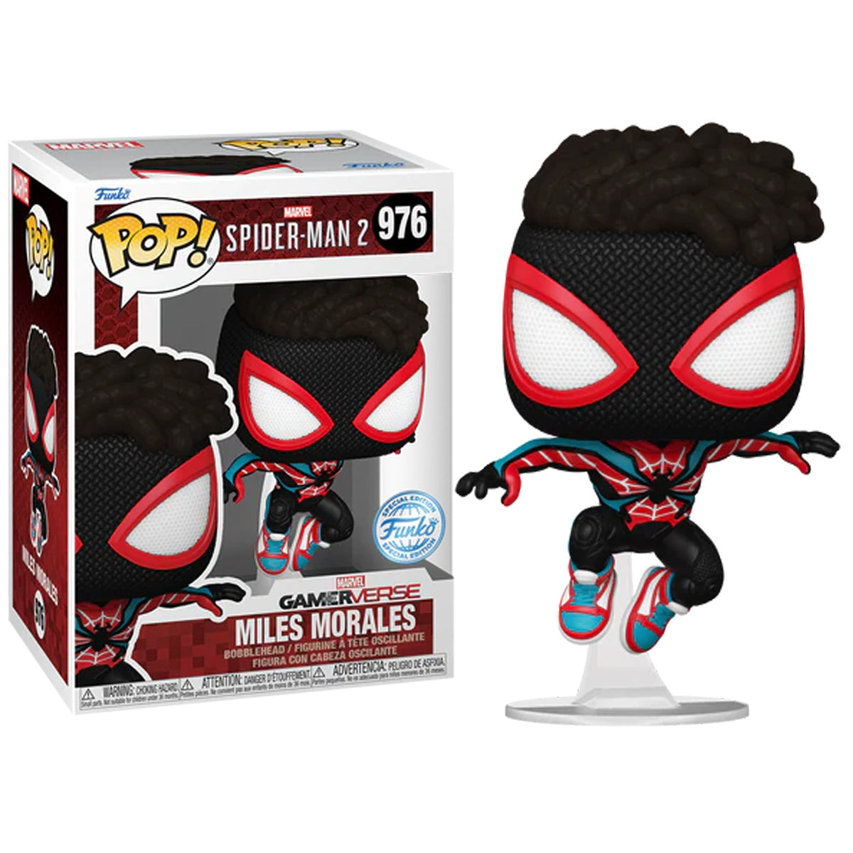 Pop! Marvel: Spider-Man 2 - Miles Morales(Evolved Suit)(Exc)