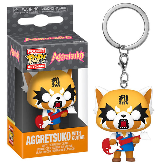 Pocket Pop! Animation: Sanrio - Aggretsuko W/ Guitar (Exc)