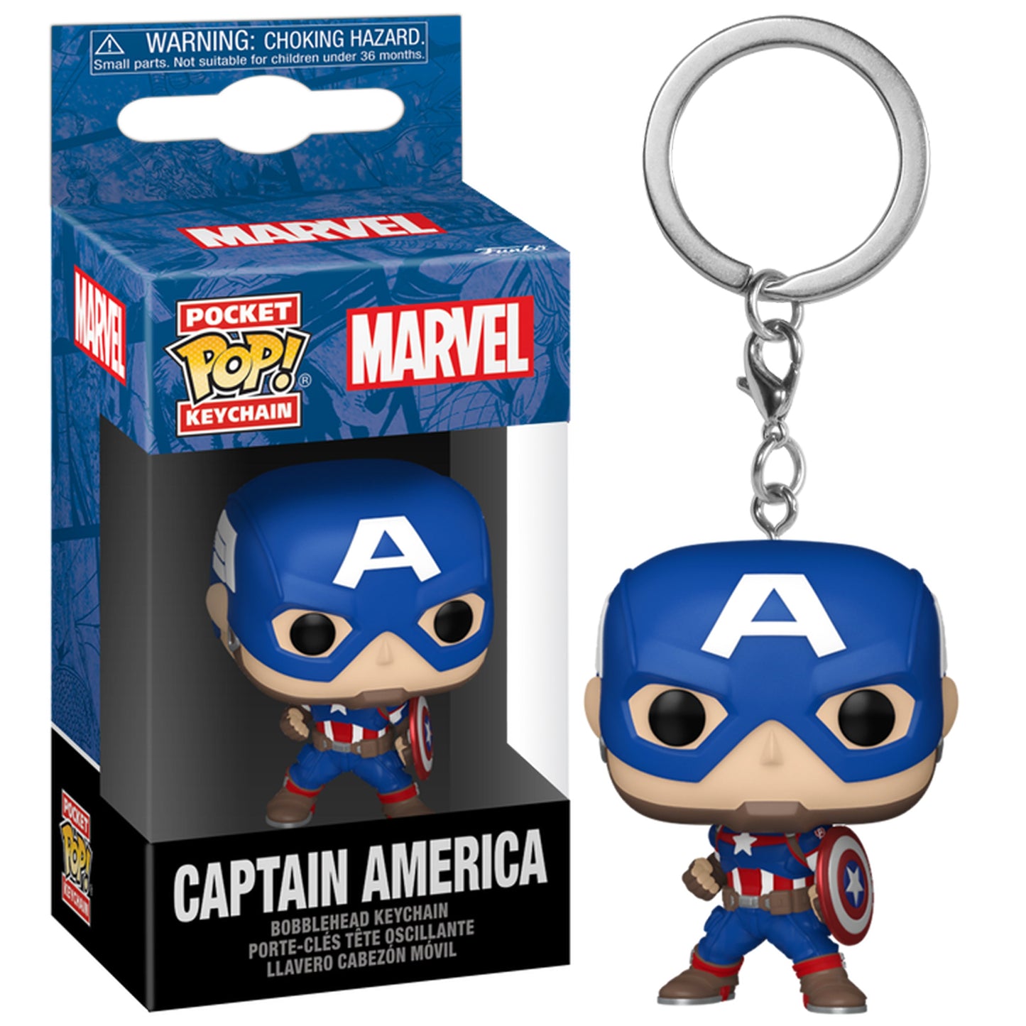 [PRE-ORDER]Pocket Pop! Marvel: Marvel NC - Captain America