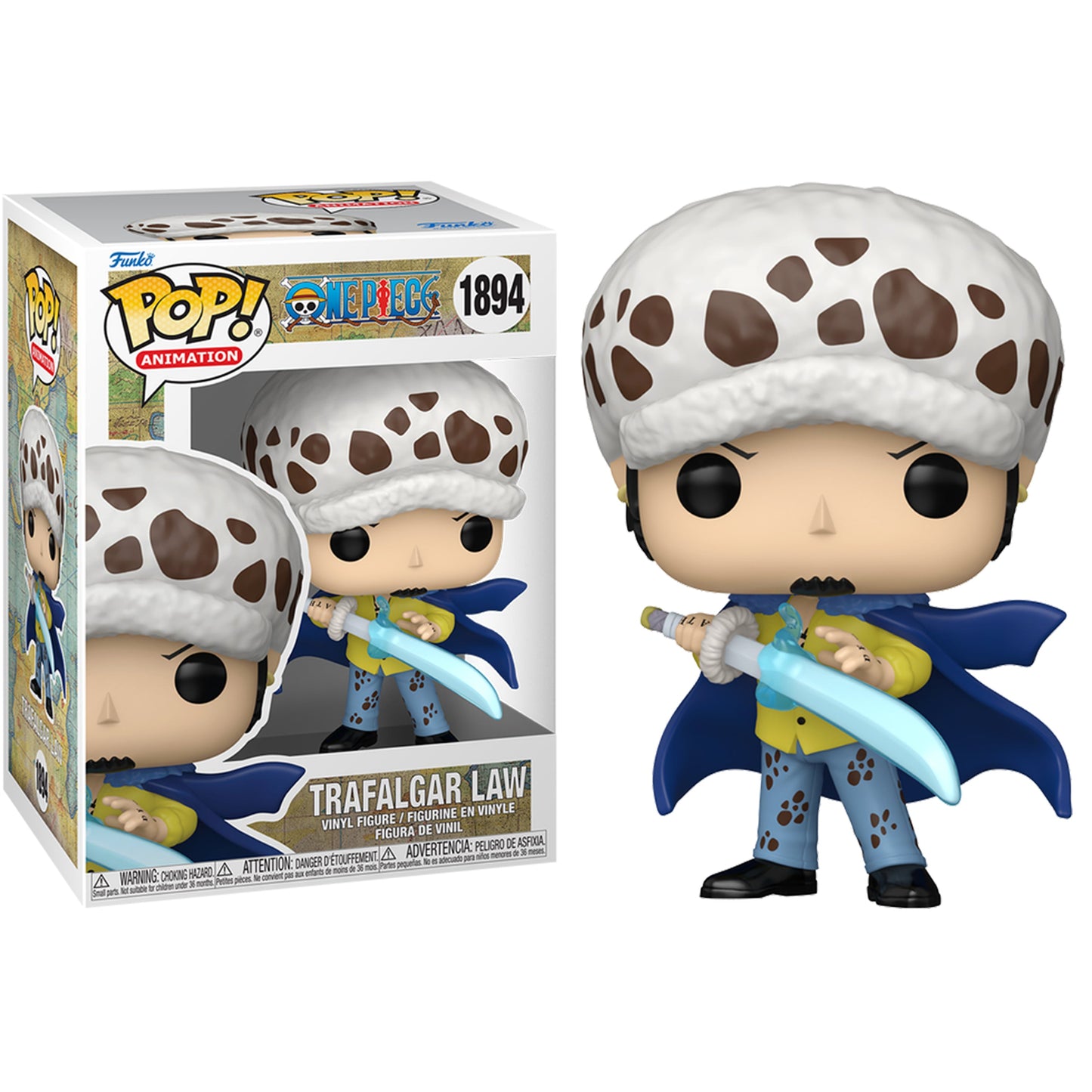 Pop! Animation: One Piece - Law with Blue Anesthesia