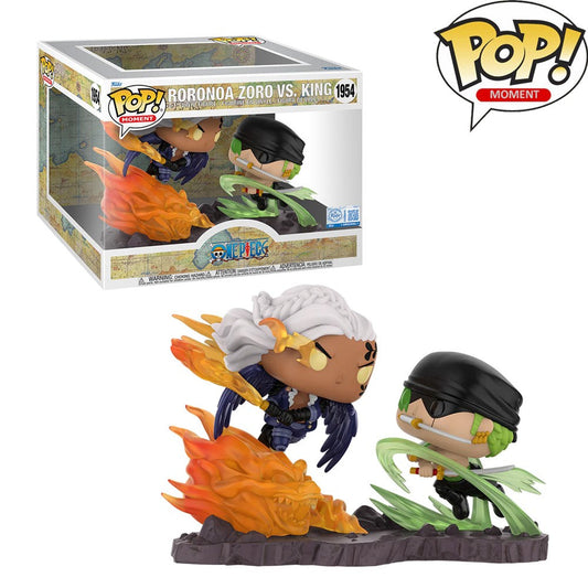 [PRE-ORDER]Pop Moment! Animation: One Piece Unmasked King vs. Zoro (Exc)