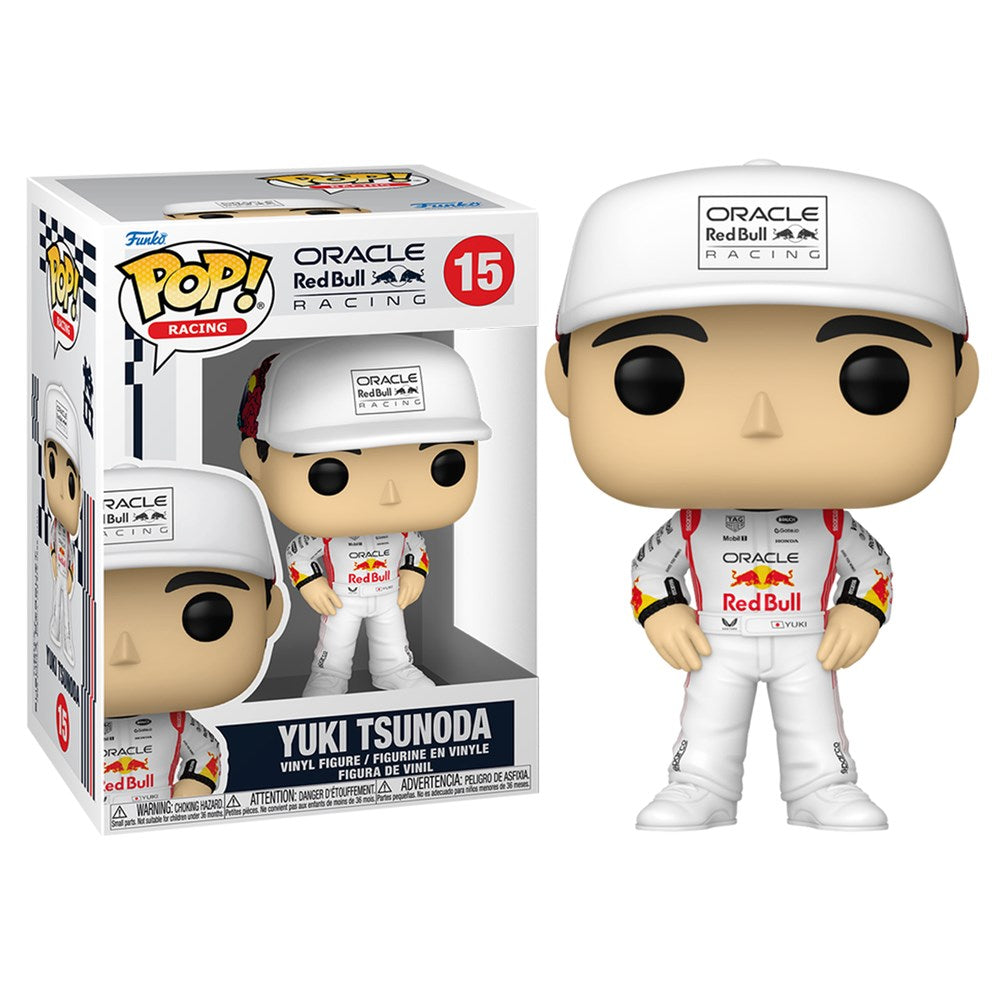 Pop! Formula 1: Oracle Red Bull Racing: Yuki With Hat