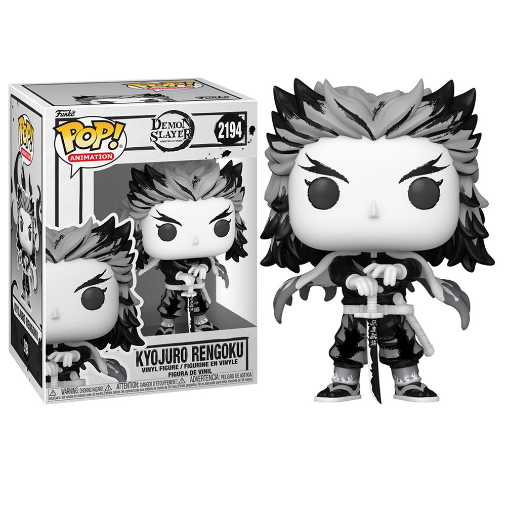 Pop! Animation: Demon Slayer - Rengoku (Sumi-Ink)
