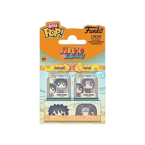 Bitty Pop! Animation: Naruto Shippuden - Sasuke & Itachi 2Pk
