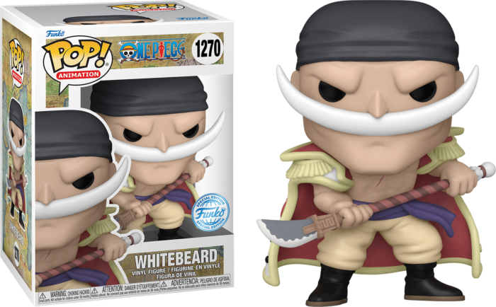 [Damaged BOX] Pop! Animation: One Piece - Whitebeard (Exc)