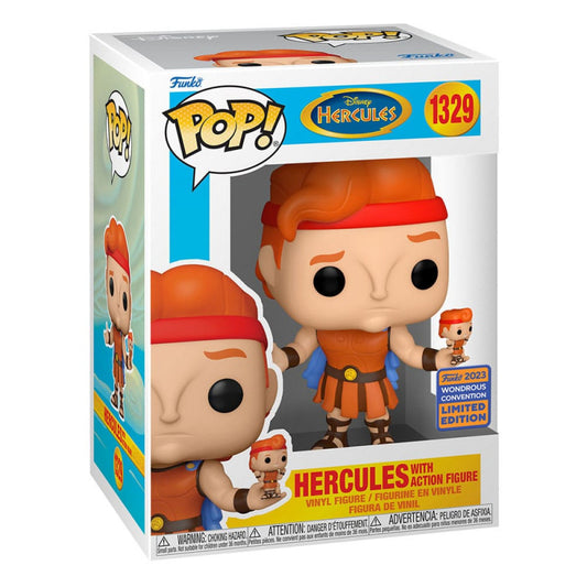 Funko POP! Hercules with action figure (Exc)