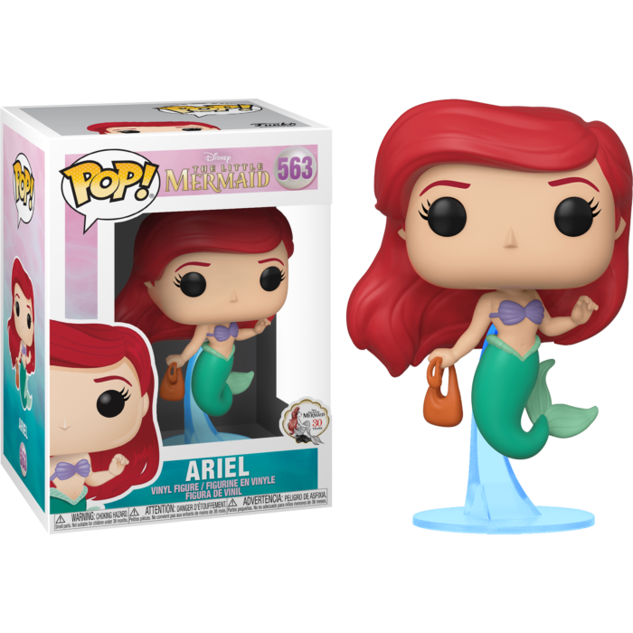 Pop! Disney: Little Mermaid - Ariel w/bag