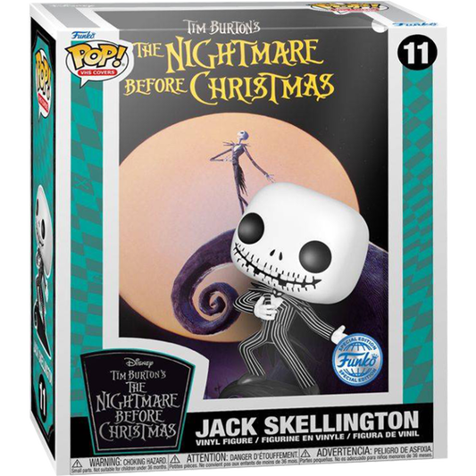 Pop Cover! Disney: The Nightmare Before Christmas - Jack Skellington (Exc)