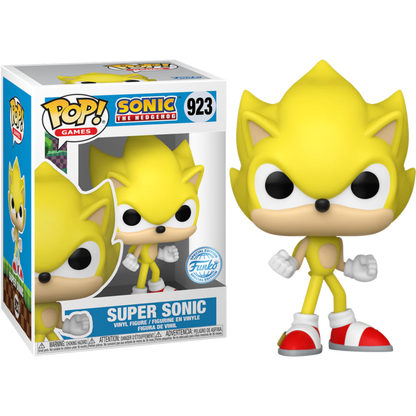 Pop! Games: Sonic - Super Sonic (Exc) w/ Chase