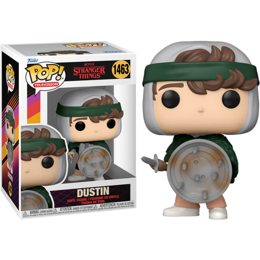 Pop! Tv: Stranger Things S4 - Hunter Dustin with Shield