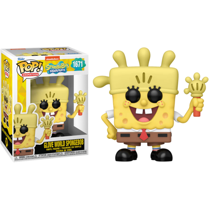 Pop! Animation: Spongebob SquarePants 25th - SpongeBob w/ Glove Light