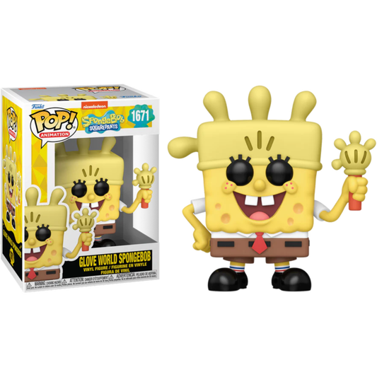 Pop! Animation: Spongebob SquarePants 25th - SpongeBob w/ Glove Light