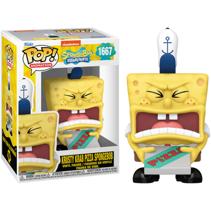 [PRE-ORDER]Pop! Animation: Spongebob SquarePants 25th - Spongebob with Pizza