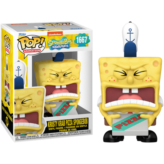 [PRE-ORDER]Pop! Animation: Spongebob SquarePants 25th - Spongebob with Pizza