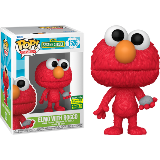 POP! TV: Sesame Street - Elmo with Rocco (SDCC'24)