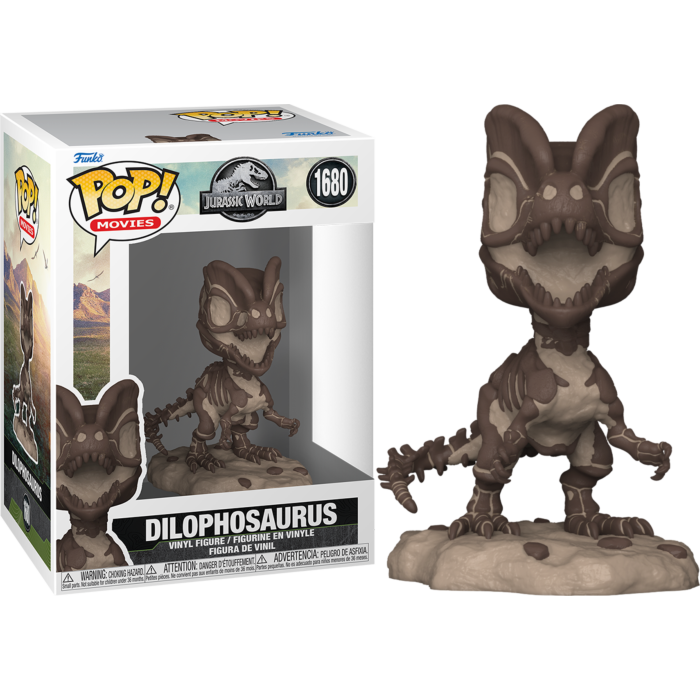 Pop! Movies: Jurassic Park Fossil - Dilophosaurus