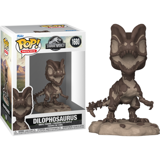 Pop! Movies: Jurassic Park Fossil - Dilophosaurus