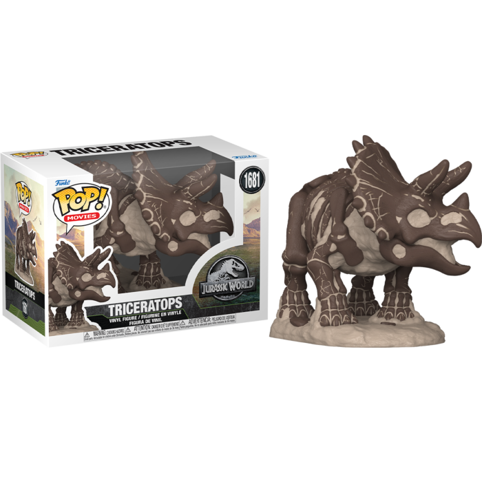 Pop! Movies: Jurassic Park Fossil -Triceratops