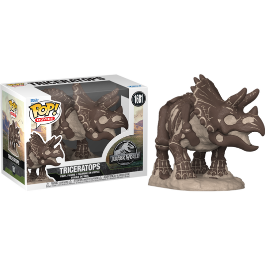 Pop! Movies: Jurassic Park Fossil -Triceratops