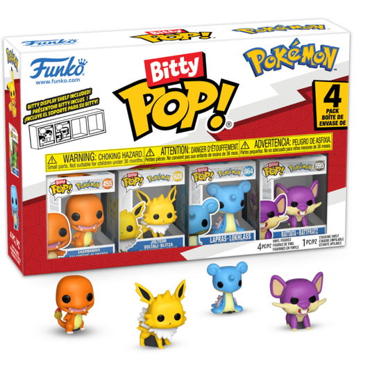 Bitty Pop! Games: Pokemon - Charmander 4pk