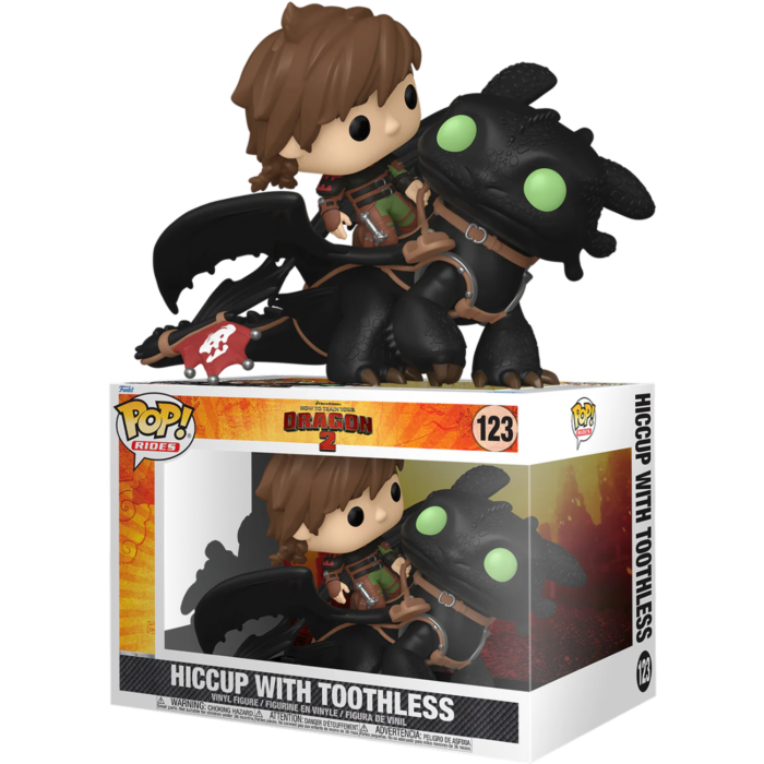 Pop Rides DLX! Movies: How to Train your Dragon 2 Hiccup w/Toothless